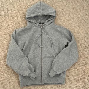 Grey Brandy Melville Christy Hoodie